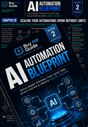 A.I Automation Blueprint PDF Guide chapter 39 page image and cover