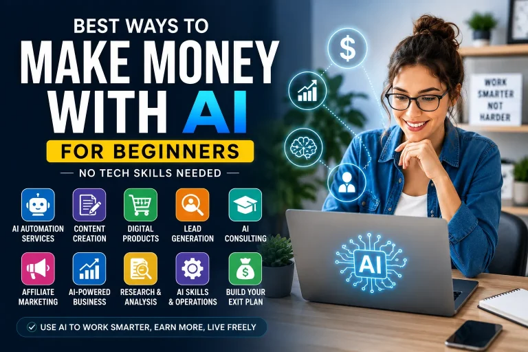 Best ways to make money with AI for beginners